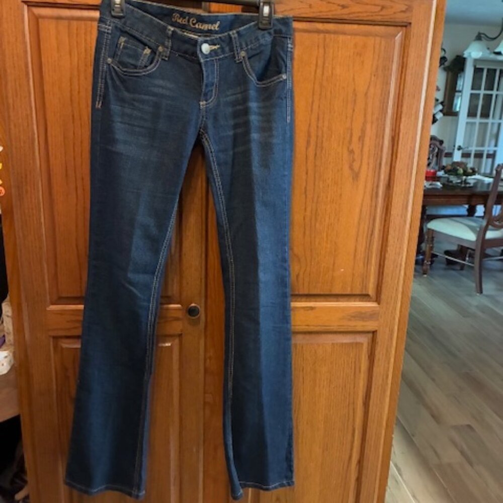 Red Camel Girls Hip Hugger Blue Jeans Juniors size 3